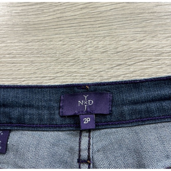 NYDJ Medium Wash Straight Leg High Rise Jeans - Picture 7 of 10